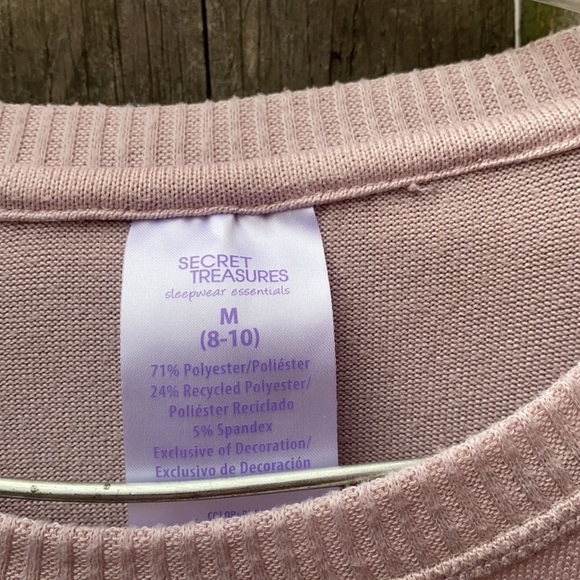 Secret Treasures pajama top sz. M - Picture 2 of 2